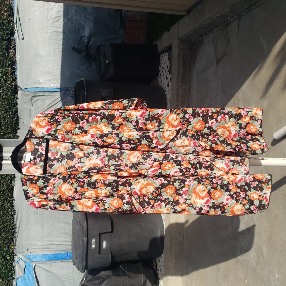 Floral Kimono with Vibrant Colors